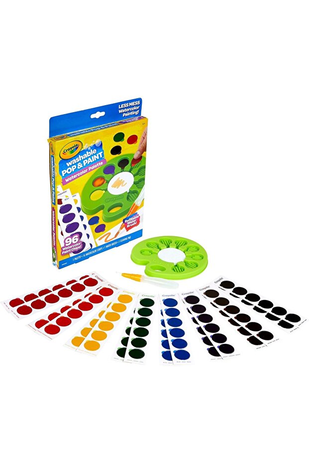 Washable Watercolor Paint Palette