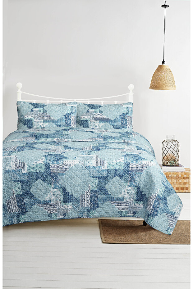 HG Zeke Block | 100% Cotton Double 3-Piece Compressed Comforter | Black Friday