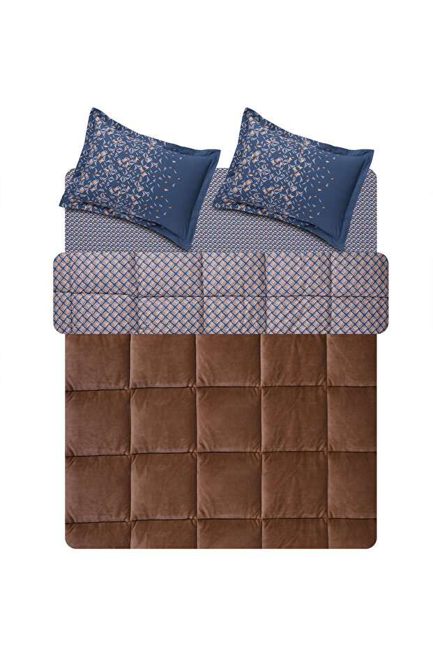 Gretel Tek Kişilik Threefy Uyku Seti - Camel - 6