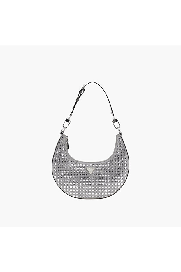 Studded Hobo Shoulder Bag