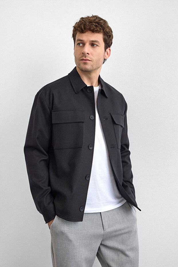 Black Modern Jacket - 2