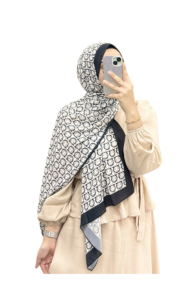 DESENLİ KREP ŞAL - 1