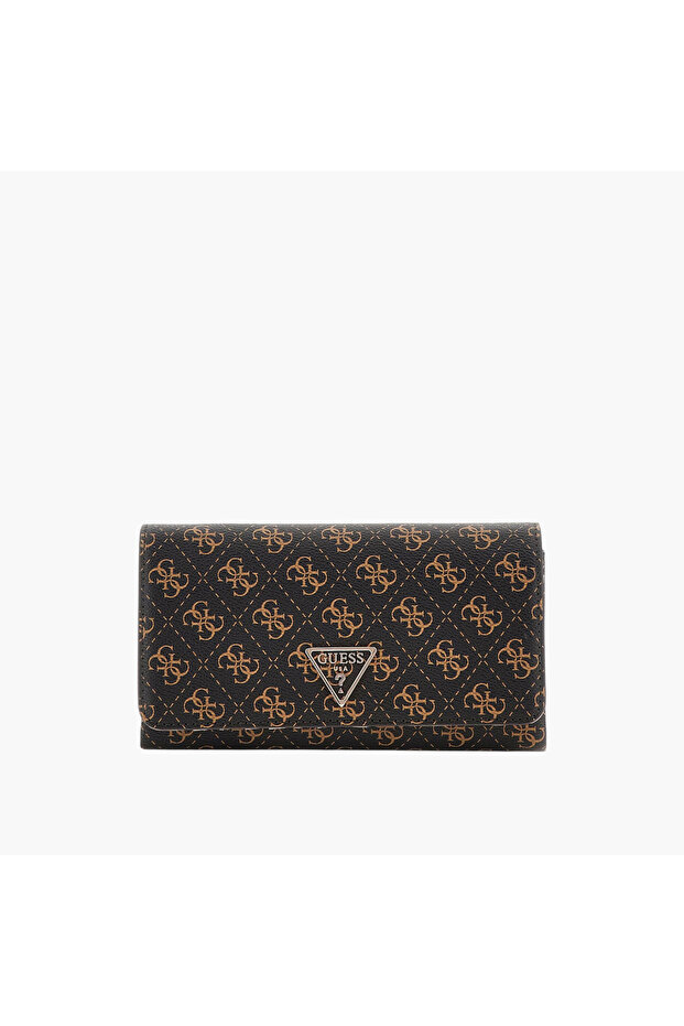 Monogram Flap Wallet