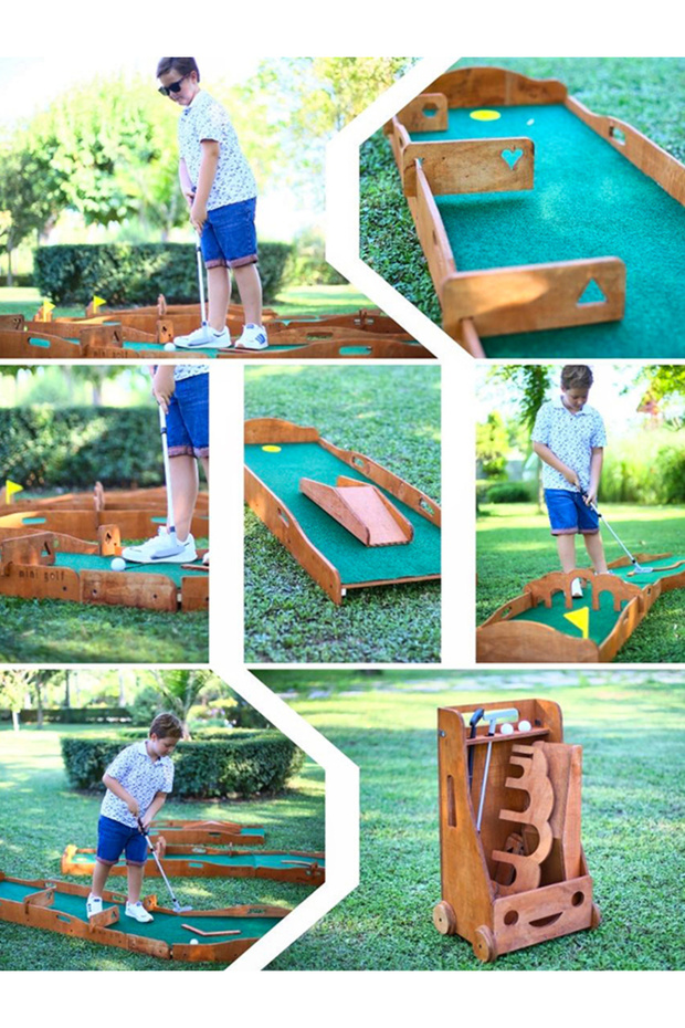 Ahşap Çocuk Mini Golf Seti - 3