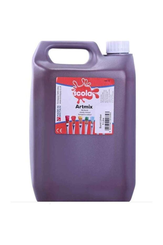 Ready Mixed Paint 5 Litre - Burnt Umber
