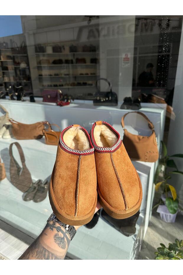 Women's New Season Furry Thick Sole Winter Slippers