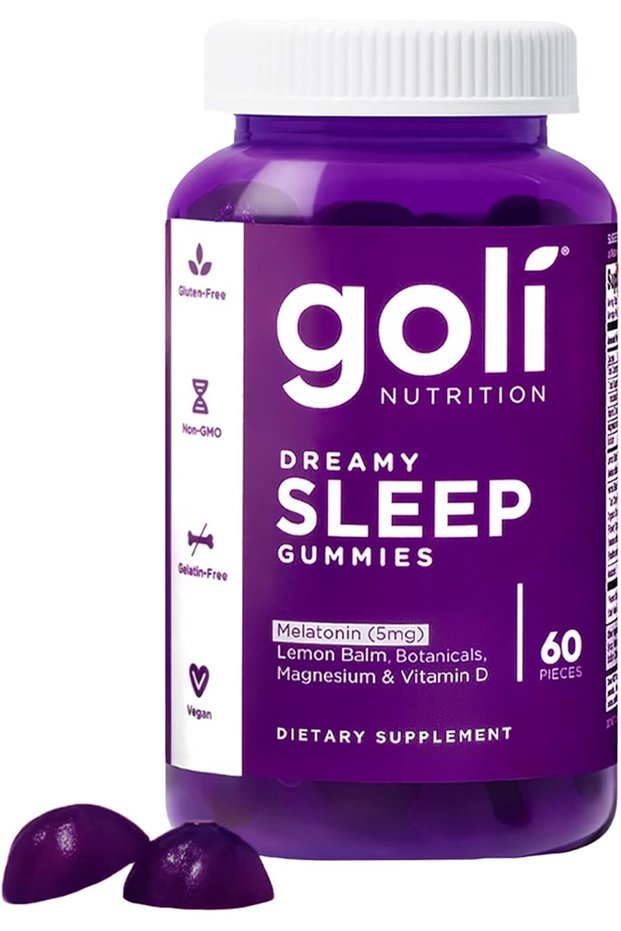 Dreamy Sleep Gummy - 60 Count - Melatonin, Vitamin D, Magnesium, and Lemon Balm Extract - Gelatin-Free, Gluten-Free, Vegan & Non-GMO