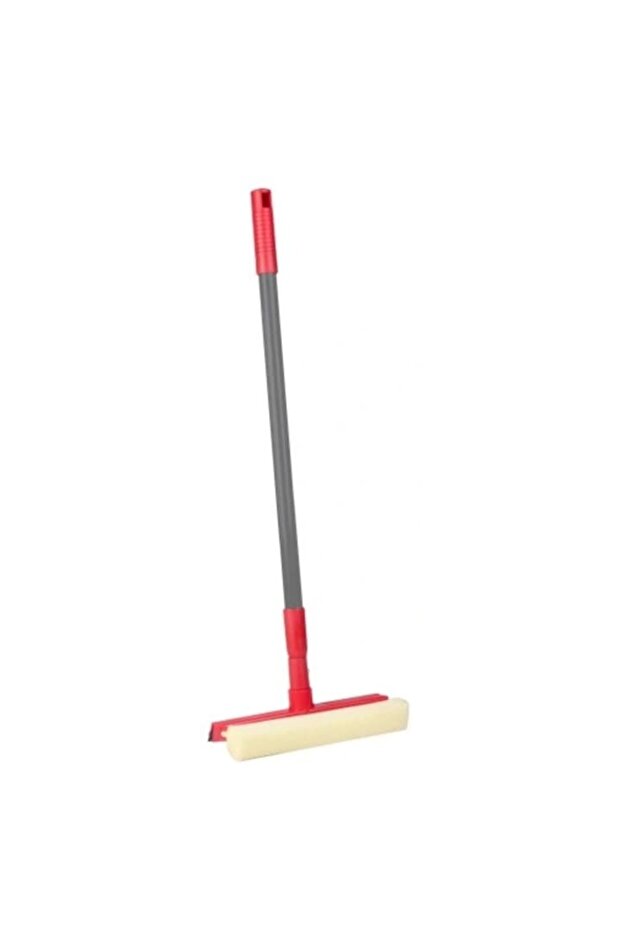 Window squeegee 2-in-1, Dirt Devil, telescopic handle 43-73 cm, red/gray - 2