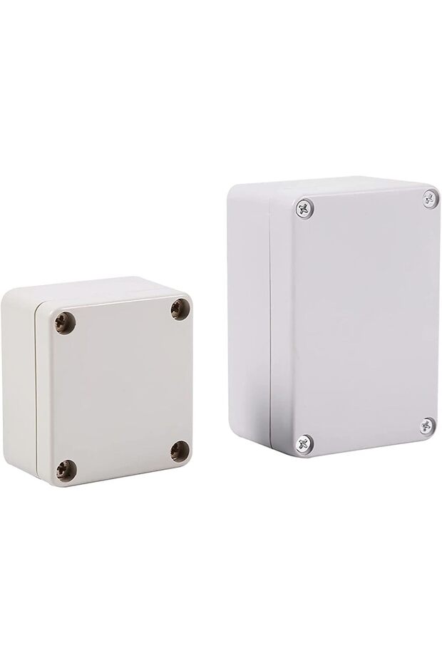 Waterproof Electrical Junction Box 100×100×80mm with Wall Bracket for Wide Applications