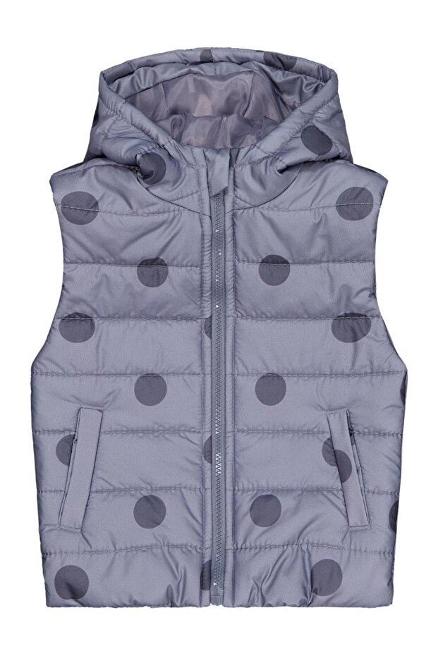Score Printed Vest for 2-5 Years Old - Gray 3-4 Years Old