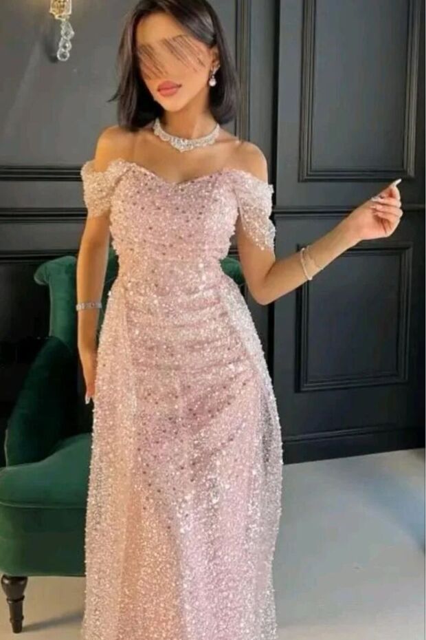 فستان سهرة ترتر - 3