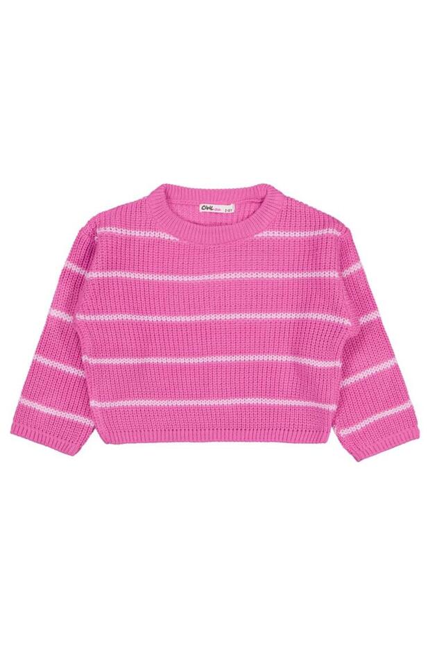 Striped 2-5 Years Old Sweater - Pink 2-3 Years Old