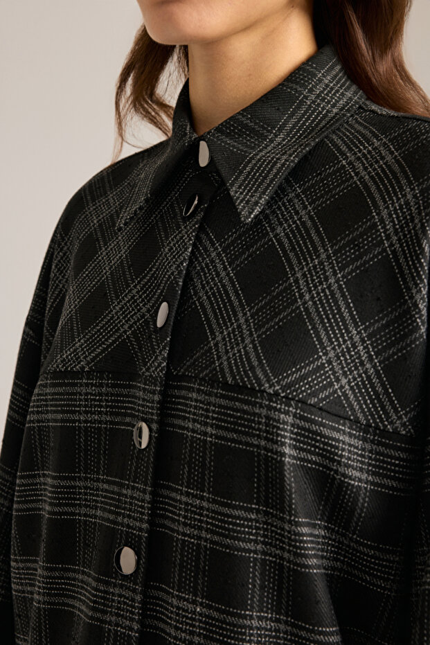 Ekose Viskon Tunik - 3