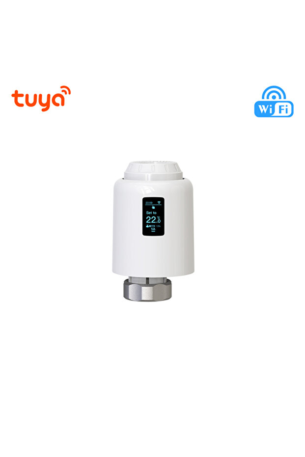 TRV604 Tuya Smart Home Thermostatic Head Radiator Valve Actuator Heating Temperature Controller Sm