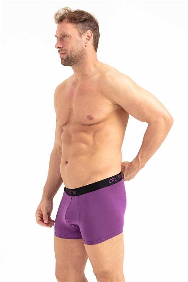 Erkek Mor Modal Boxer - 3
