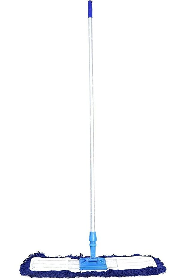 Dust Control Mop 60X119 CM Blue Full Set - Heavy Duty Industrial & Household Purpose