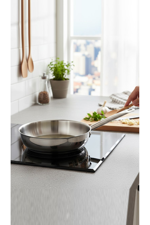 Mega Çelik 22 cm Tava - 1