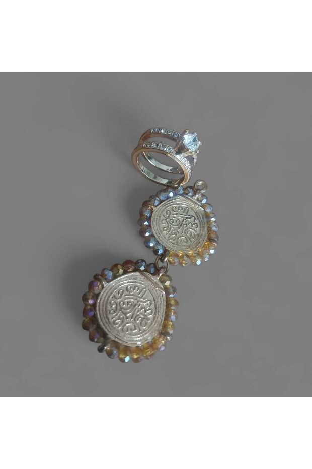 Vintage Pendant-Ring Jewelry Set