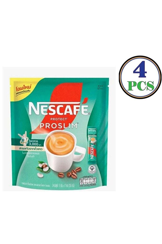 Protect Proslim Instant Coffee 4 Packs x17 Sachets