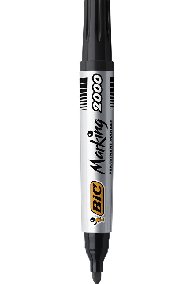Bic Permanent Marker Round Black NB2000 - 2