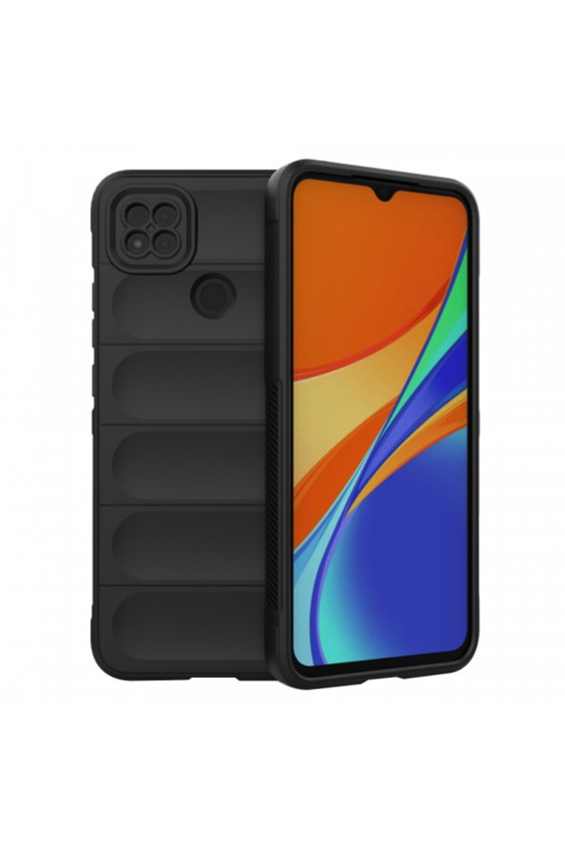 Case for Redmi 9C NFC / 9C, Techsuit, Magic Shield, Black