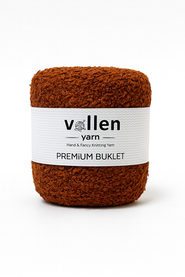 Premium Buklet İp 100 g 150 m | Yumuşak, Hafif ve Parlak Doku | Lüks El Örgüsü İpi - 1