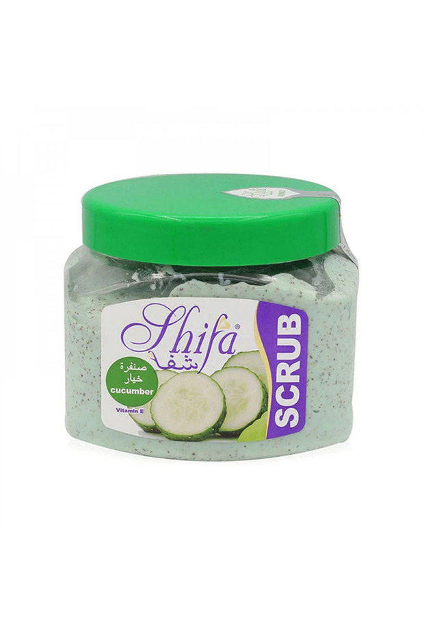 Shefa Scrub with Cucumber Extract and Vitamin E - 300 ml - 1