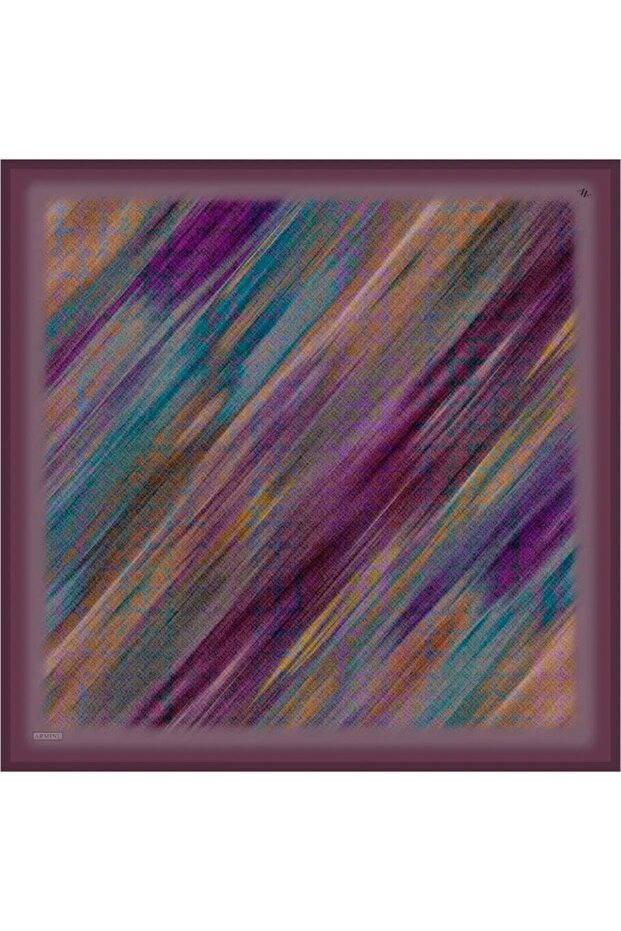 80 Twill İpek Eşarp 9420D - 4