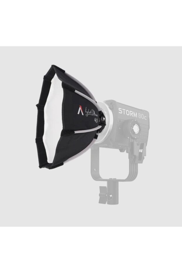 Light Dome 40 Softbox With Grid For STORM 80c LED Lamp - 2