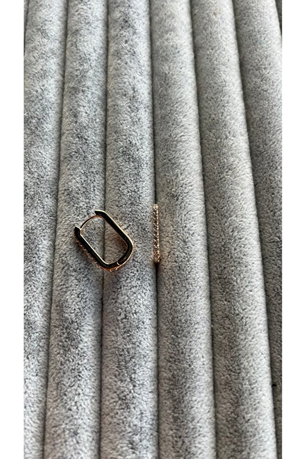 TAŞLI ÇELİK ATAÇ KÜPE - 3