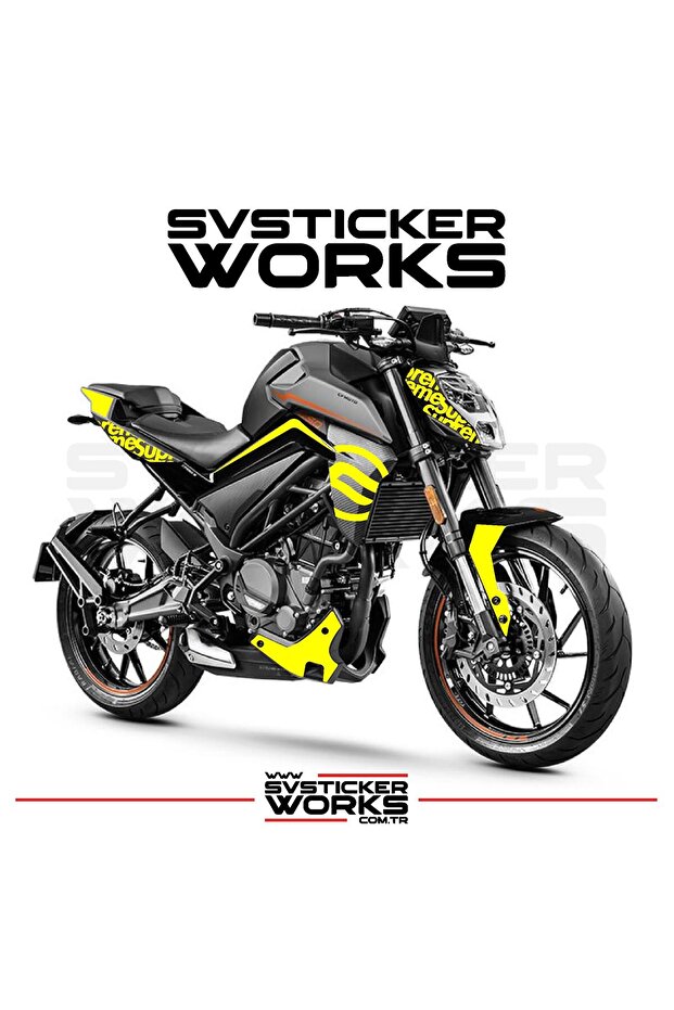 Cfmoto Nk250 Sticker Set Sup Model Decoration Sticker Label Model 2018-2025 All Models Compatible