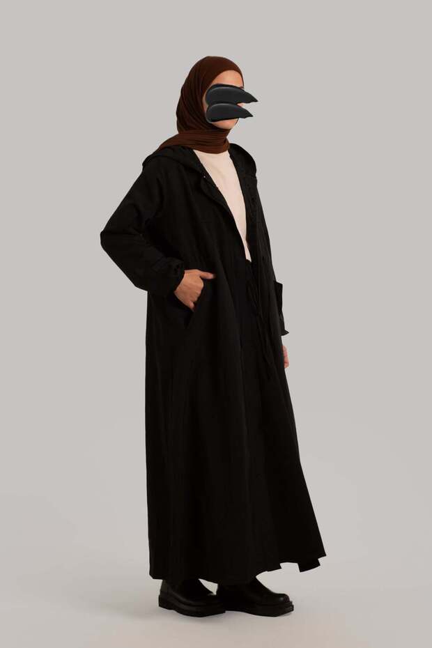 Yağmurluk - Siyah - 3