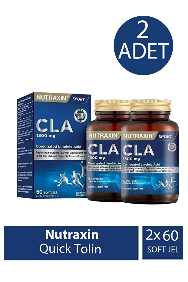 humanlife Quick-Slim CLA Tonalin 60 Kapsül 2 Adet - 1