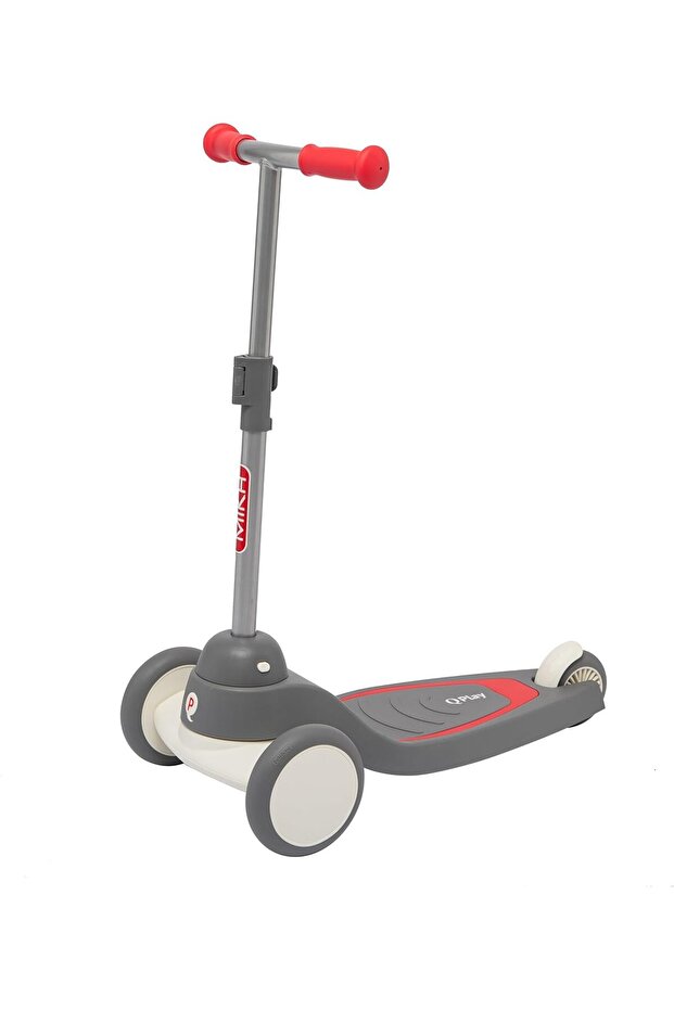 Mika LED Scooter for Kids | LED Lights | Adjustable Handlebar | Red
