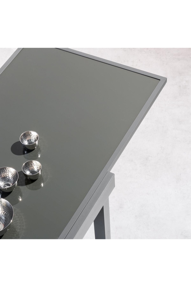 طاولة حديقة مستطيلة قابلة للتمديد - 4