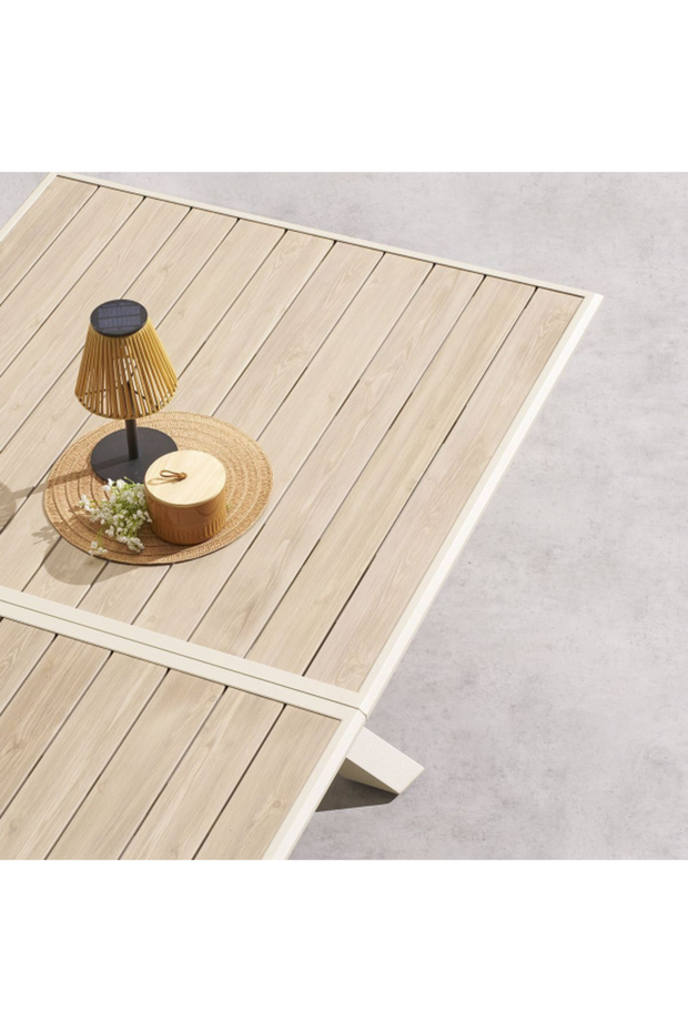 طاولة حديقة مستطيلة قابلة للتمديد من أكسيوم - 6