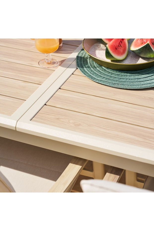 طاولة حديقة مستطيلة قابلة للتمديد من أكسيوم - 7