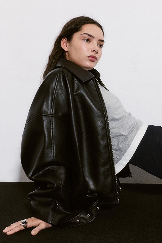 Kapri Paça Yırtmaçlı Pantolon - 1