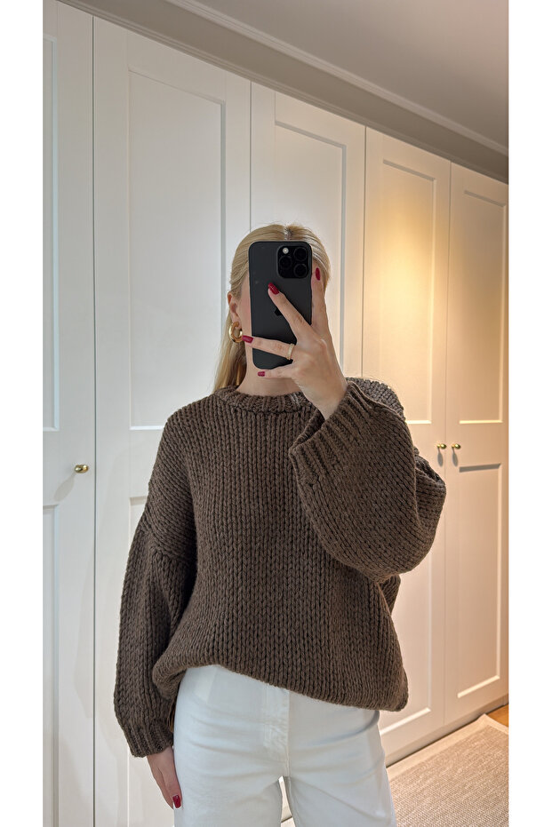 ÖRGÜ TRİKO KAZAK - 3