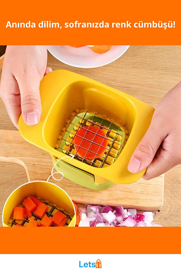 قطاعة خضروات وفواكه آمنة متعددة الأغراض - 2