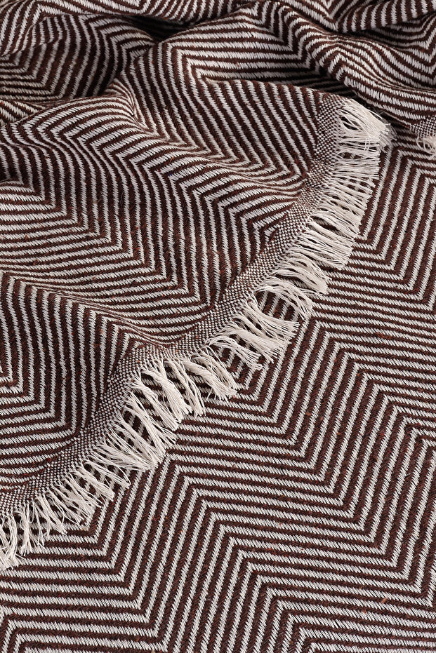 غطاء سرير بنمط عظم السمك مقاس 155×190 سم - 3