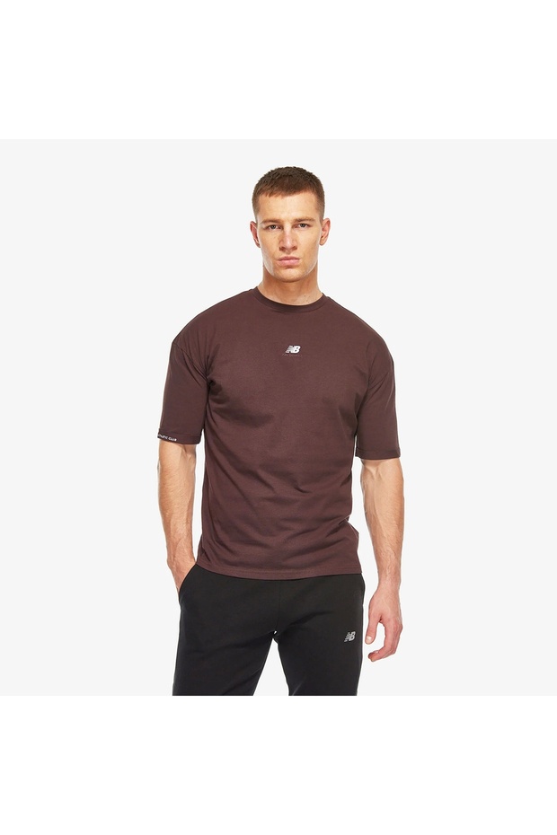 Lifestyle Men's Brown T-Shirt - Unt3417-Brw