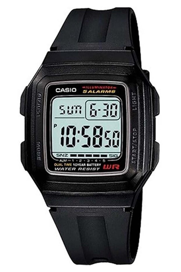 F-201Wa-1Adf Unisex Wristwatch
