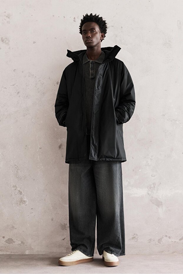 Uzun şişme yağmurluk - 1