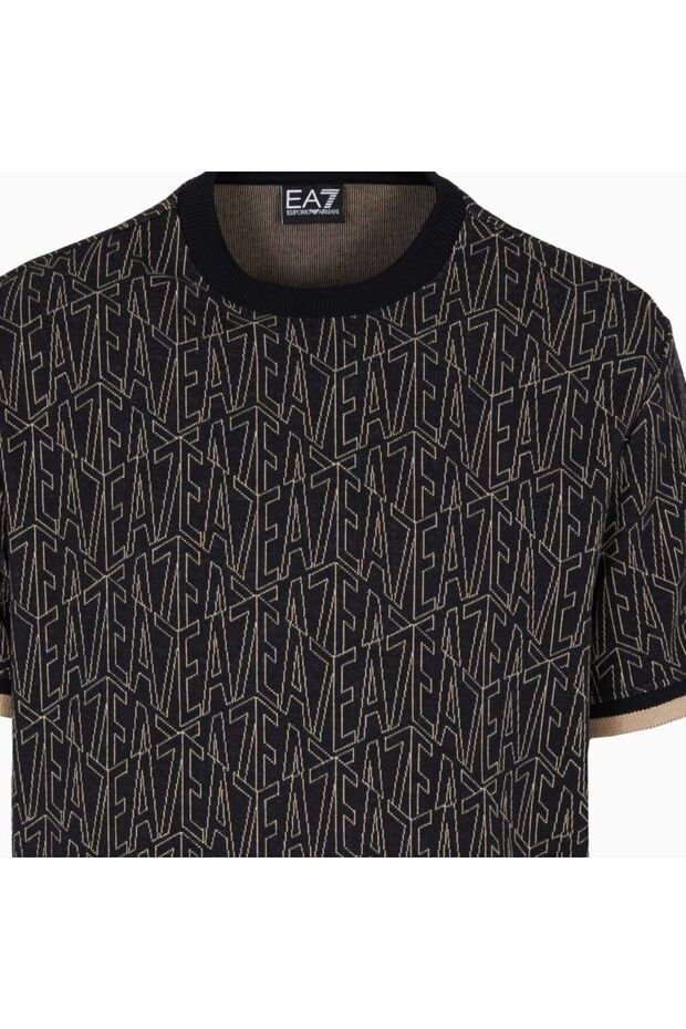 Tricou M TEE SS MONOGRAM JACQUARD Barbati - 3