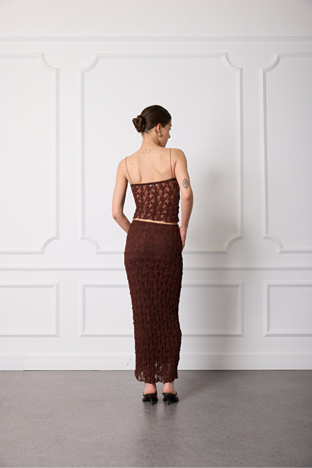 Uzun Dantel Etek - 3