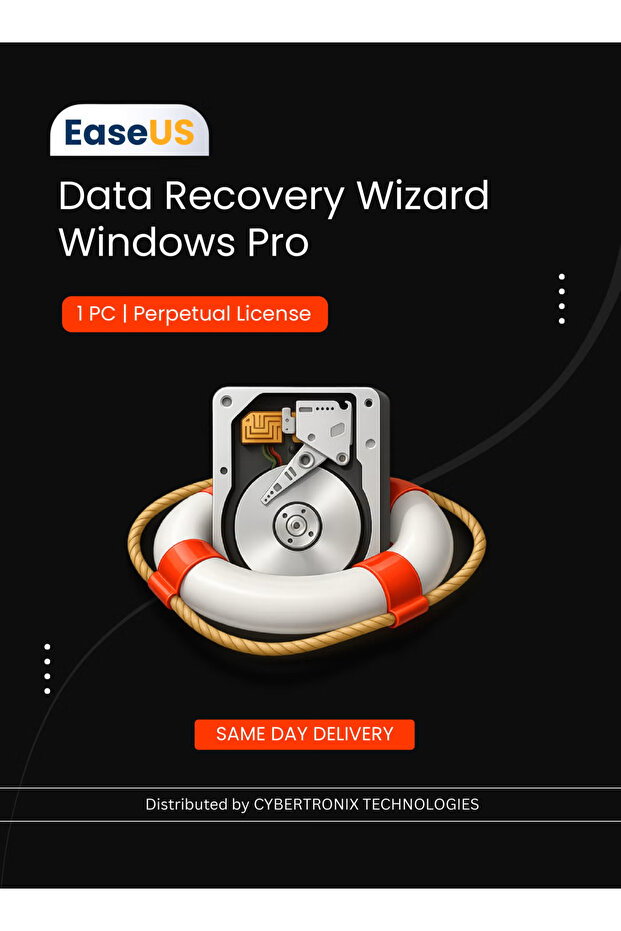 Data Recovery Wizard Windows Pro | 1 PC Perpetual License | Digital License | SAME DAY DELIVERY