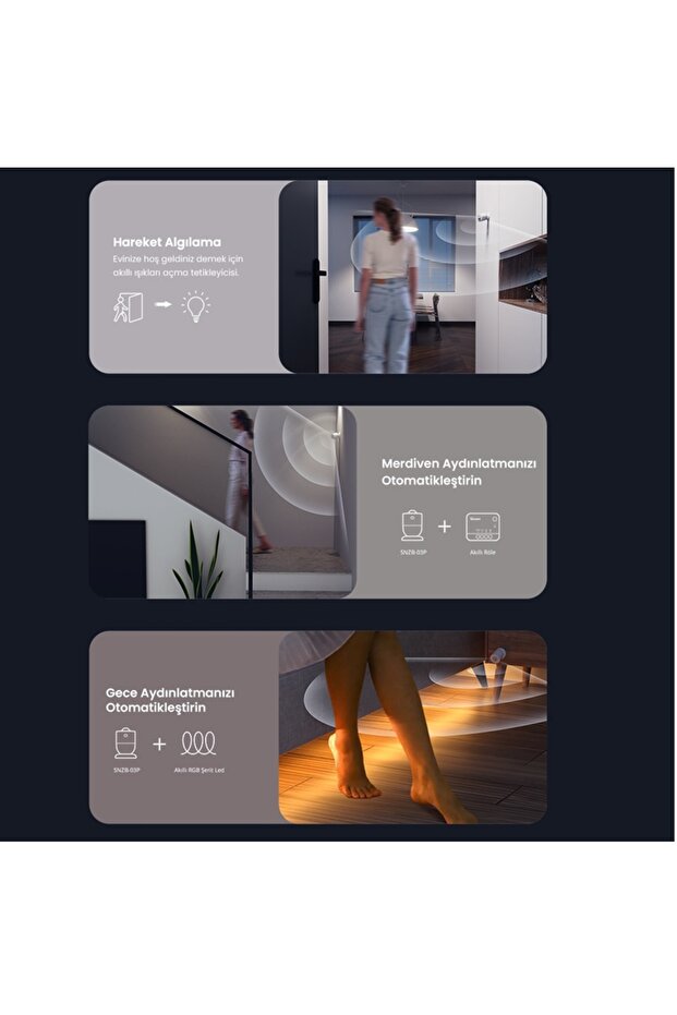 SNZB-03P ZigBee Akıllı Hareket Sensörü - 2