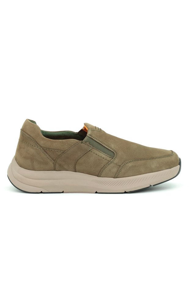 Genuine Nubuck Leather Casual Men's Shoes Eva Sole - 261290