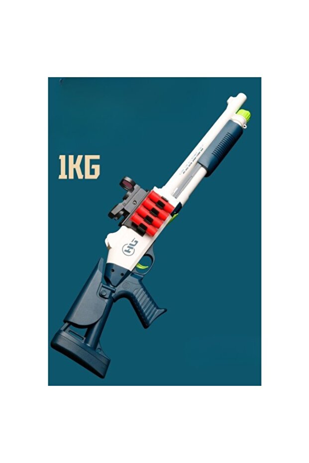 Toy Shotgun S686 Realistic UDL XM1014 Dalip, Manual, with Scope, 10 Foam Projectiles, 5 Cartridges, - 8